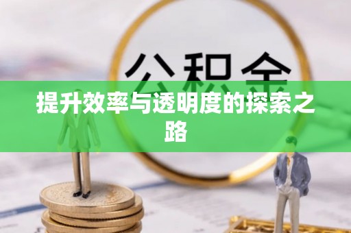 深水埗提升效率与透明度的探索之路