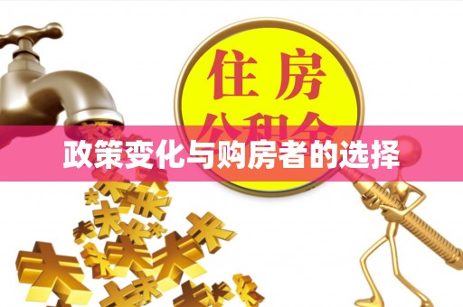 深水埗政策变化与购房者的选择