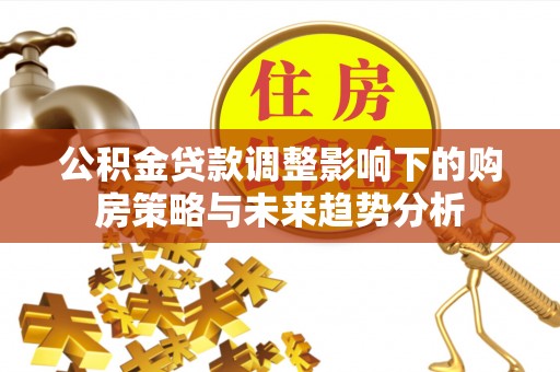 深水埗公积金贷款调整影响下的购房策略与未来趋势分析