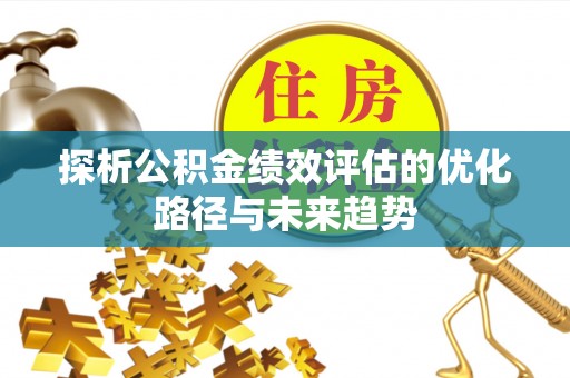 深水埗探析公积金绩效评估的优化路径与未来趋势