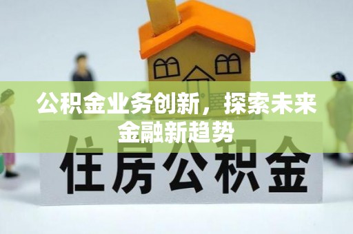 深水埗公积金业务创新，探索未来金融新趋势