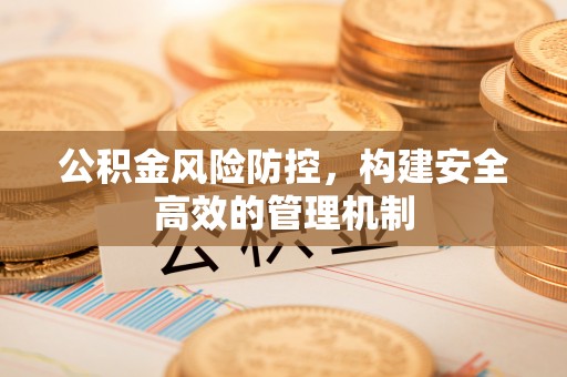 深水埗公积金风险防控，构建安全高效的管理机制
